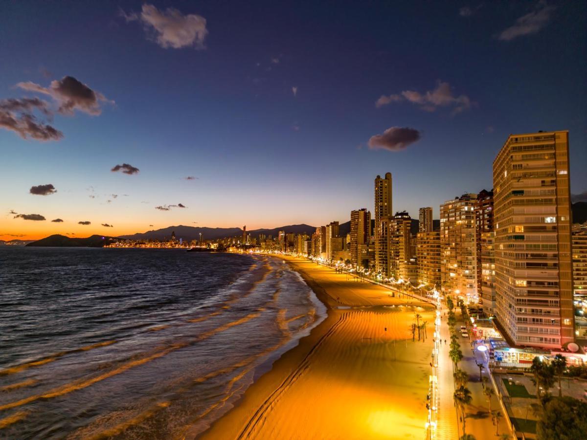 Beautiful 2 Bedrooms Apartment In Agua Mundo Benidorm Bagian luar foto